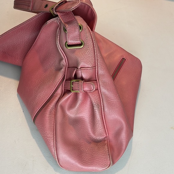 80’s retro Pink Vinyl Bag Matt by Matt and Nat - Picture 7 of 9